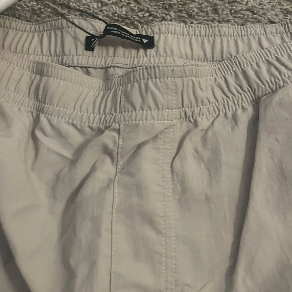 NWT Zara Grey Adjustable Cargo Pants XL - Picture 5 of 5
